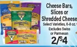Angelo Caputo's Fresh Market Cheese Bars, Slices or Shredded Cheese offer