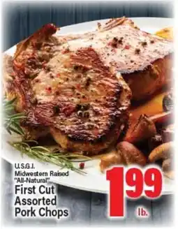 Angelo Caputo's Fresh Market First Cut Assorted Pork Chops offer