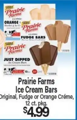 Angelo Caputo's Fresh Market Prairie Farms Ice Cream Bars offer