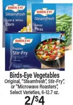 Angelo Caputo's Fresh Market Birds-Eye Vegetables offer