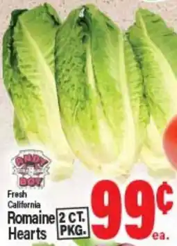 Angelo Caputo's Fresh Market Fresh California Romaine Hearts offer