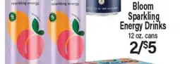 Angelo Caputo's Fresh Market Bloom Sparkling Energy Drinks offer