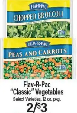 Angelo Caputo's Fresh Market Flav-R-Pac Classic Vegetables offer