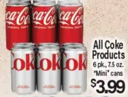 Angelo Caputo's Fresh Market All Coke Products offer