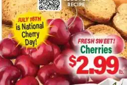 Angelo Caputo's Fresh Market FRESH SWEET! Cherries offer