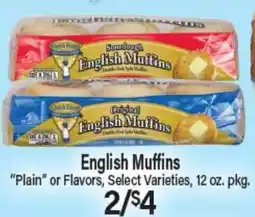 Angelo Caputo's Fresh Market English Muffins offer