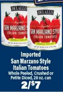 Angelo Caputo's Fresh Market Imported San Marzano Style Italian Tomatoes offer