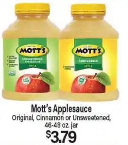 Angelo Caputo's Fresh Market Mott's Applesauce offer