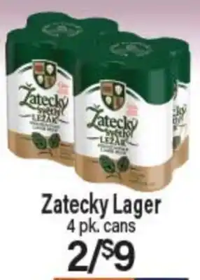 Angelo Caputo's Fresh Market Zatecky Lager offer