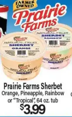 Angelo Caputo's Fresh Market Prairie Farms Sherbet offer