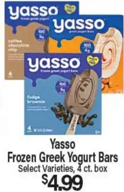 Angelo Caputo's Fresh Market Yasso Frozen Greek Yogurt Bars offer