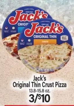Angelo Caputo's Fresh Market Jack's Original Thin Crust Pizza offer