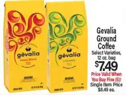 Angelo Caputo's Fresh Market Gevalia Ground Coffee offer