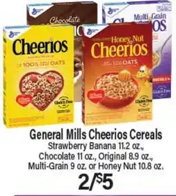 Angelo Caputo's Fresh Market General Mills Cheerios Cereals offer