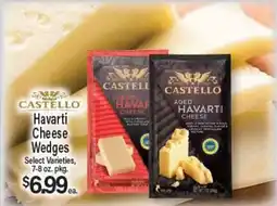 Angelo Caputo's Fresh Market CASTELLO Havarti Cheese Wedges offer