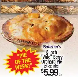 Angelo Caputo's Fresh Market Sabrina's 8 Inch Wild Berry Orchard Pie offer