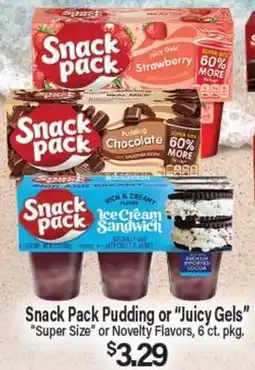 Angelo Caputo's Fresh Market Snack Pack Pudding or Juicy Gels offer