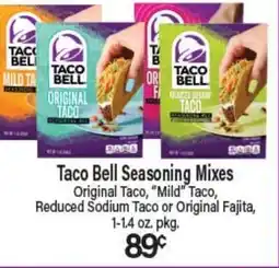 Angelo Caputo's Fresh Market Taco Bell Seasoning Mixes offer