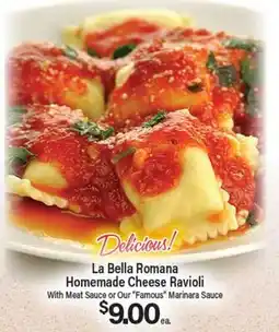 Angelo Caputo's Fresh Market La Bella Romana Homemade Cheese Ravioli offer