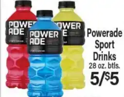 Angelo Caputo's Fresh Market Powerade Sport Drinks offer