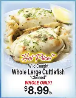 Angelo Caputo's Fresh Market Wild Caught Whole Large Cuttlefish Cleaned offer