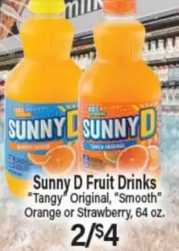 Angelo Caputo's Fresh Market Sunny D Fruit Drinks offer