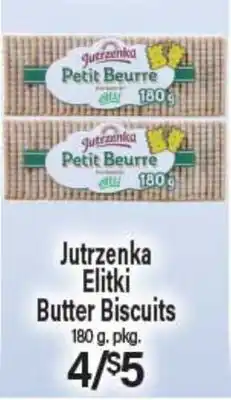 Angelo Caputo's Fresh Market Jutrzenka Elitki Butter Biscuits offer