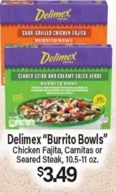 Angelo Caputo's Fresh Market Delimex Burrito Bowls offer