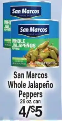 Angelo Caputo's Fresh Market San Marcos Whole Jalapeño Peppers offer