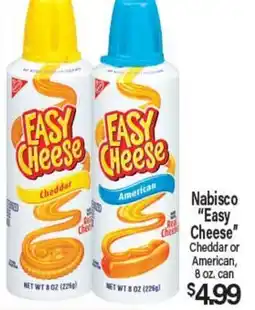 Angelo Caputo's Fresh Market Nabisco Easy Cheese Cheddar or American offer