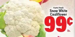 Angelo Caputo's Fresh Market Farm Fresh Snow White Cauliflower offer