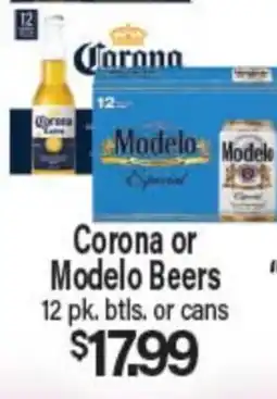 Angelo Caputo's Fresh Market Corona or Modelo Beers offer