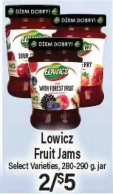 Angelo Caputo's Fresh Market Lowicz Fruit Jams offer