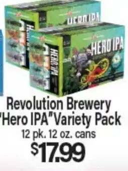 Angelo Caputo's Fresh Market Revolution Brewery Hero IPA Variety Pack offer