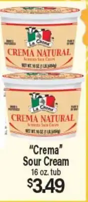 Angelo Caputo's Fresh Market Crema Sour Cream offer