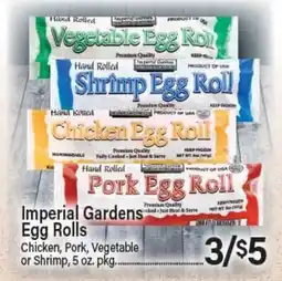 Angelo Caputo's Fresh Market Imperial Gardens Egg Rolls offer