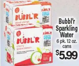 Angelo Caputo's Fresh Market Bubbl'r Sparkling Water offer