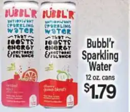 Angelo Caputo's Fresh Market Bubbl'r Sparkling Water offer