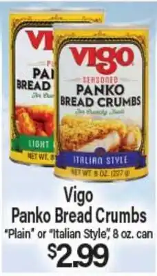 Angelo Caputo's Fresh Market Vigo Panko Bread Crumbs offer