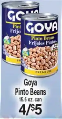 Angelo Caputo's Fresh Market Goya Pinto Beans offer
