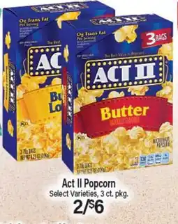 Angelo Caputo's Fresh Market Act II Popcorn offer