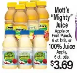Angelo Caputo's Fresh Market Mott's Mighty Juice offer
