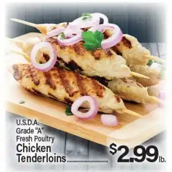 Angelo Caputo's Fresh Market U.S.D.A. Grade A Fresh Poultry Chicken Tenderloins offer