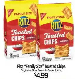 Angelo Caputo's Fresh Market Ritz Family Size Toasted Chips offer