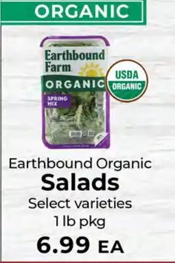 Sunset Foods Earthbound Organic Salads offer