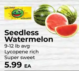 Sunset Foods Seedless Watermelon offer