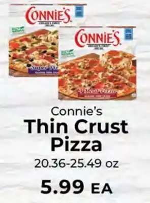 Sunset Foods Connie's Thin Crust Pizza offer