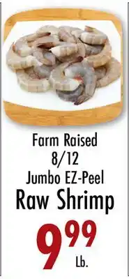 Garden Fresh Market Farm Raised 8/12 Jumbo EZ-Peel Raw Shrimp offer