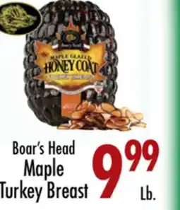 Garden Fresh Market Boar's Head Maple Turkey Breast offer