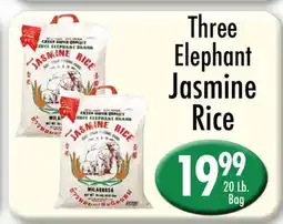 Garden Fresh Market Three Elephant Jasmine Rice offer